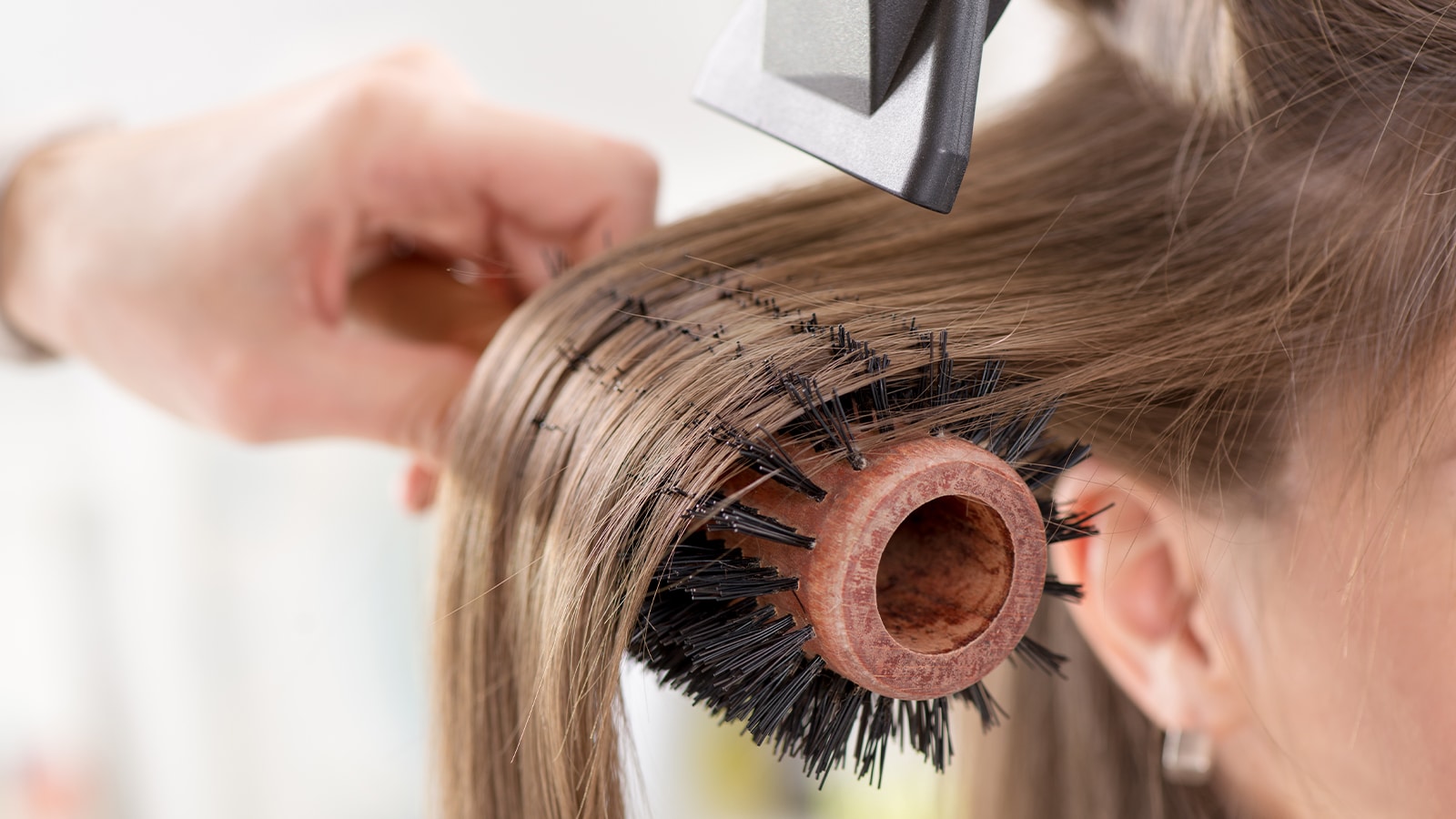 Blow Drying Keratin Hair in Houston Texas