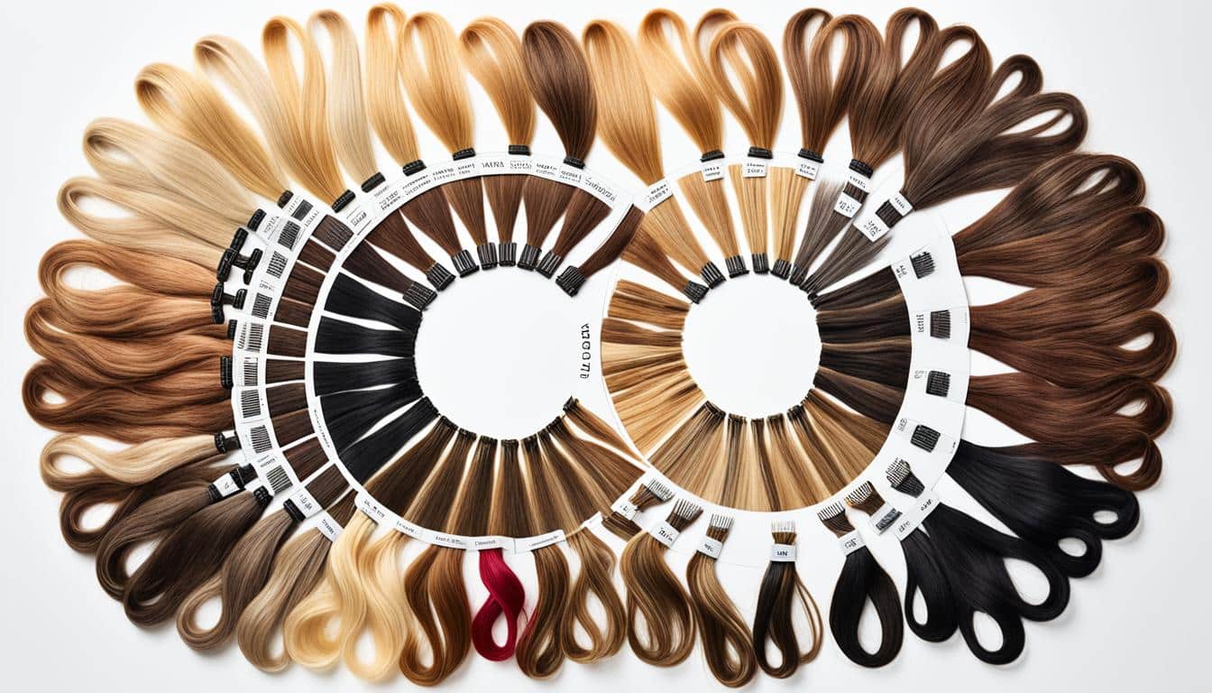 Different Color Hair Extensions