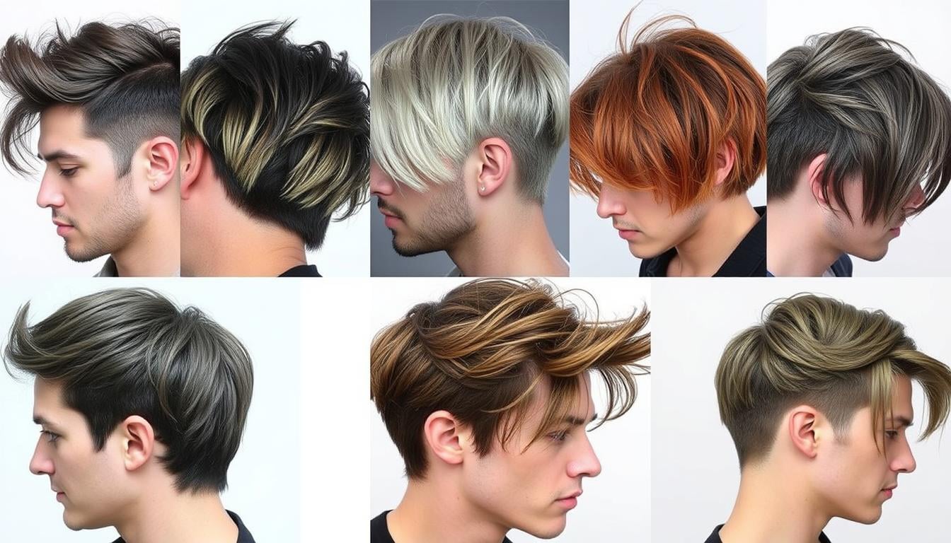 Examples of Medium Length Hair Styles For Men