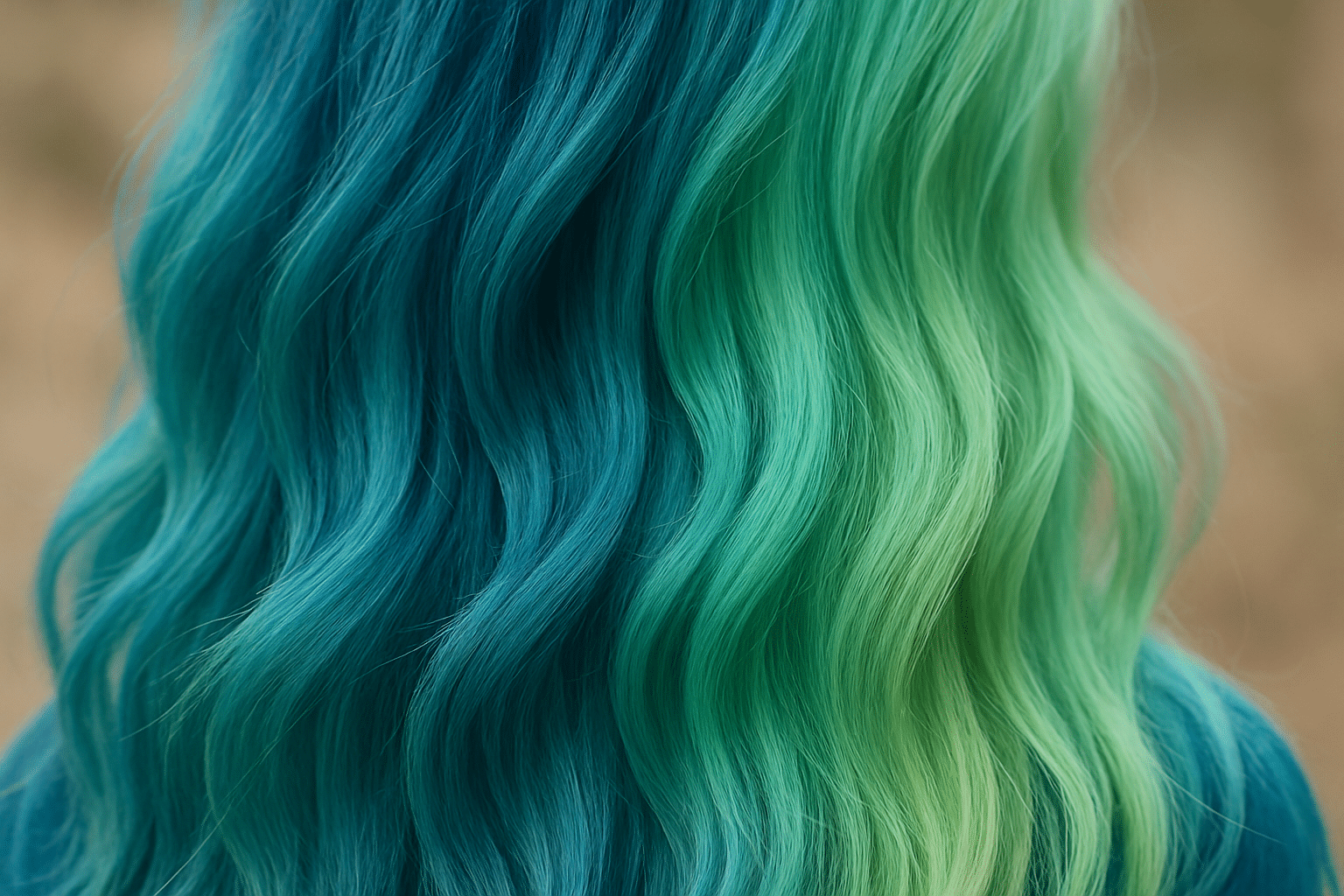 Ocean & Mermaid Hair Color for Kids