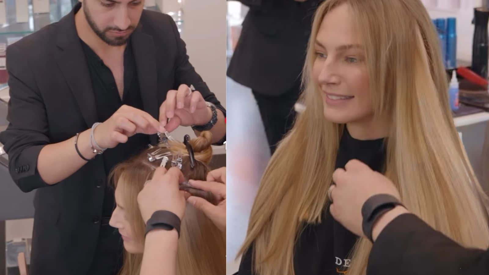 NBR Hair Installation Process in Houston