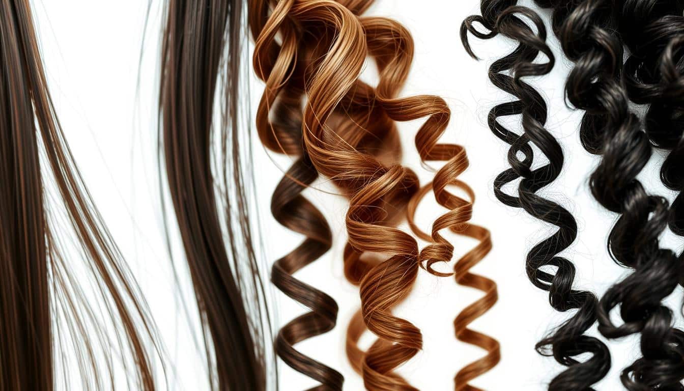 hair texture analysis for NBR extensions
