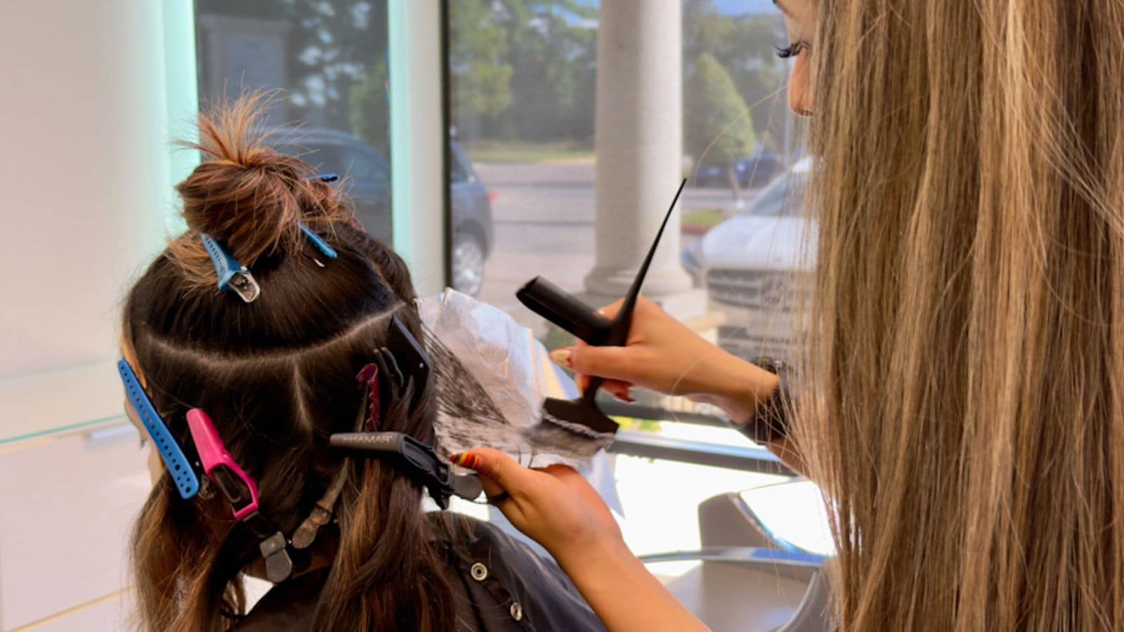Professional Hair Coloring at Trademark Salon in Houston