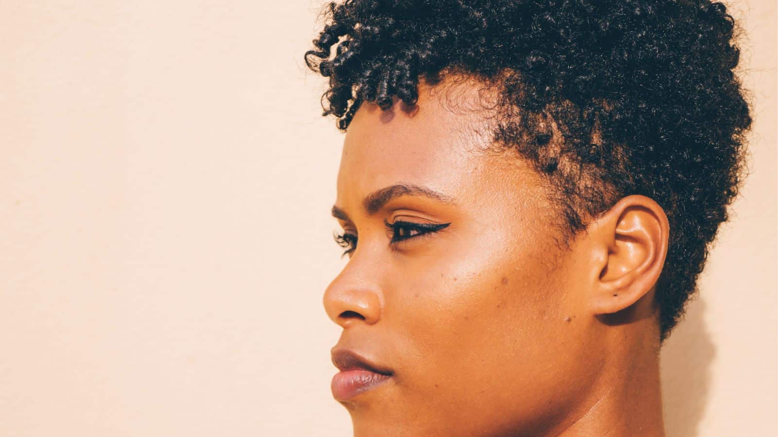 Finger Coils Curly Hair Style