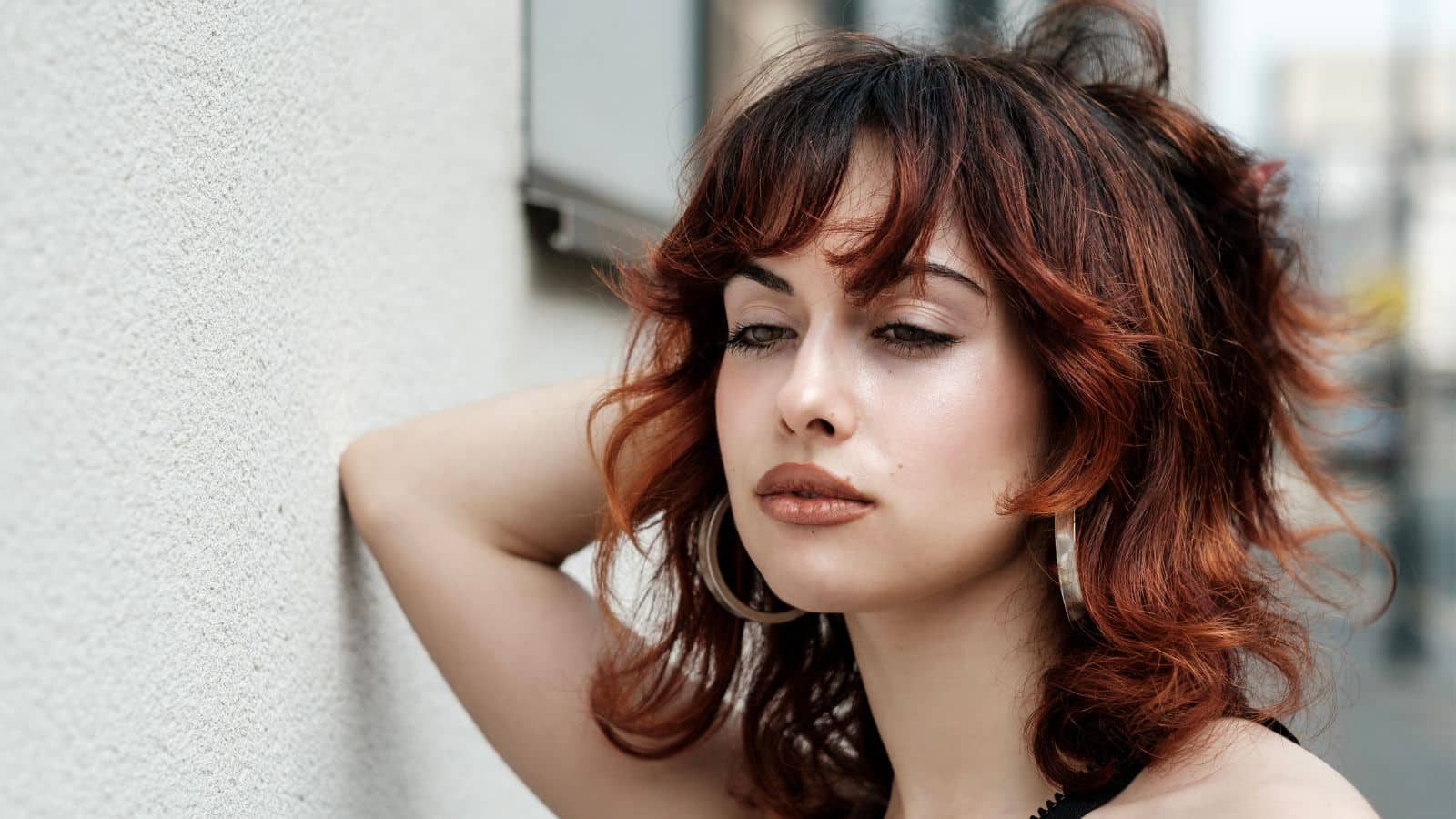 Retro Cropped Shag Hair Style