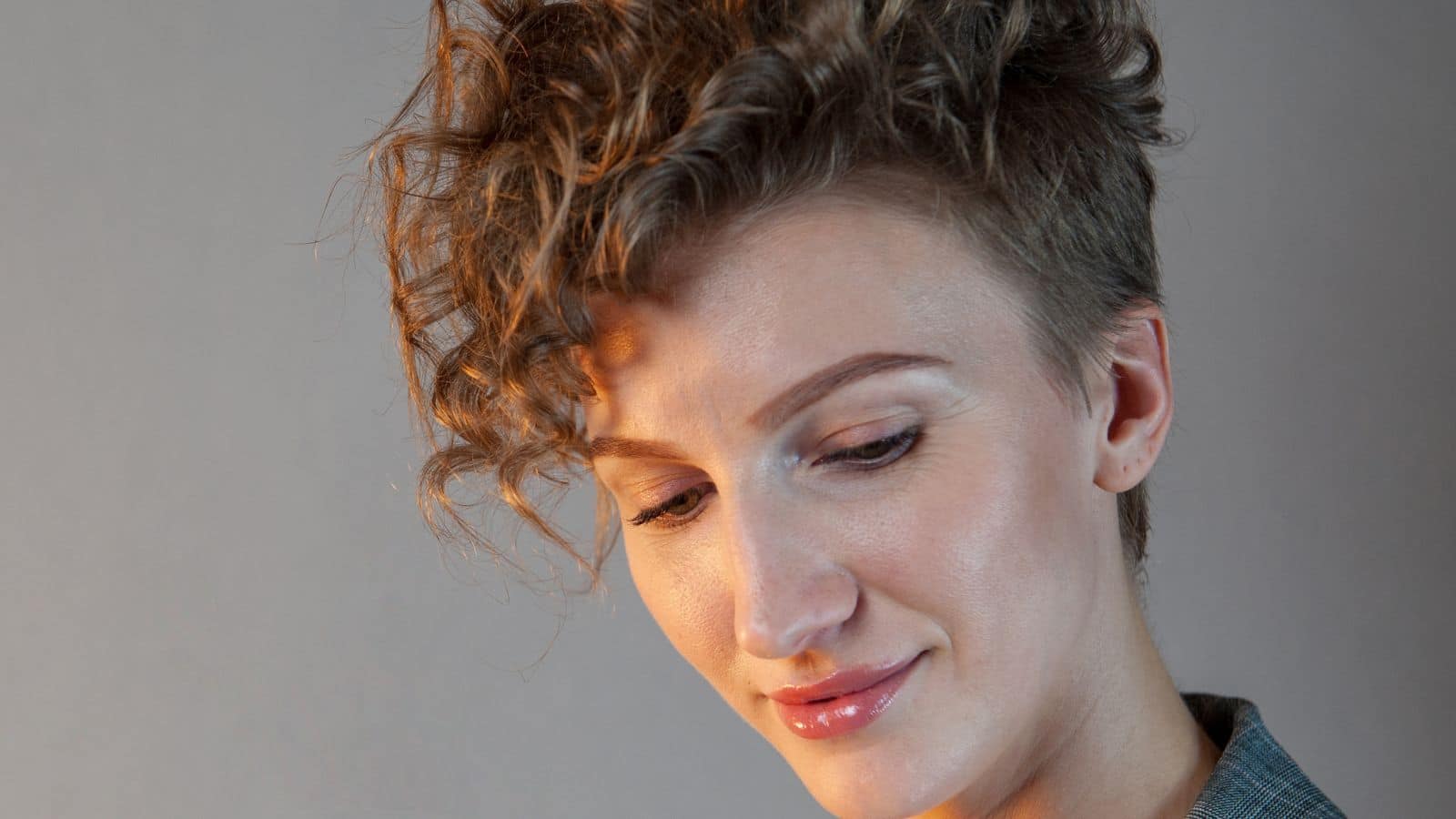 Undercut short hair style