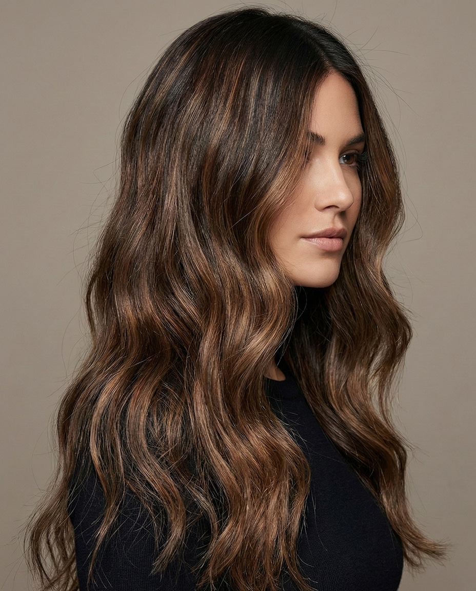 Dimensional Balayage For Brunettes
