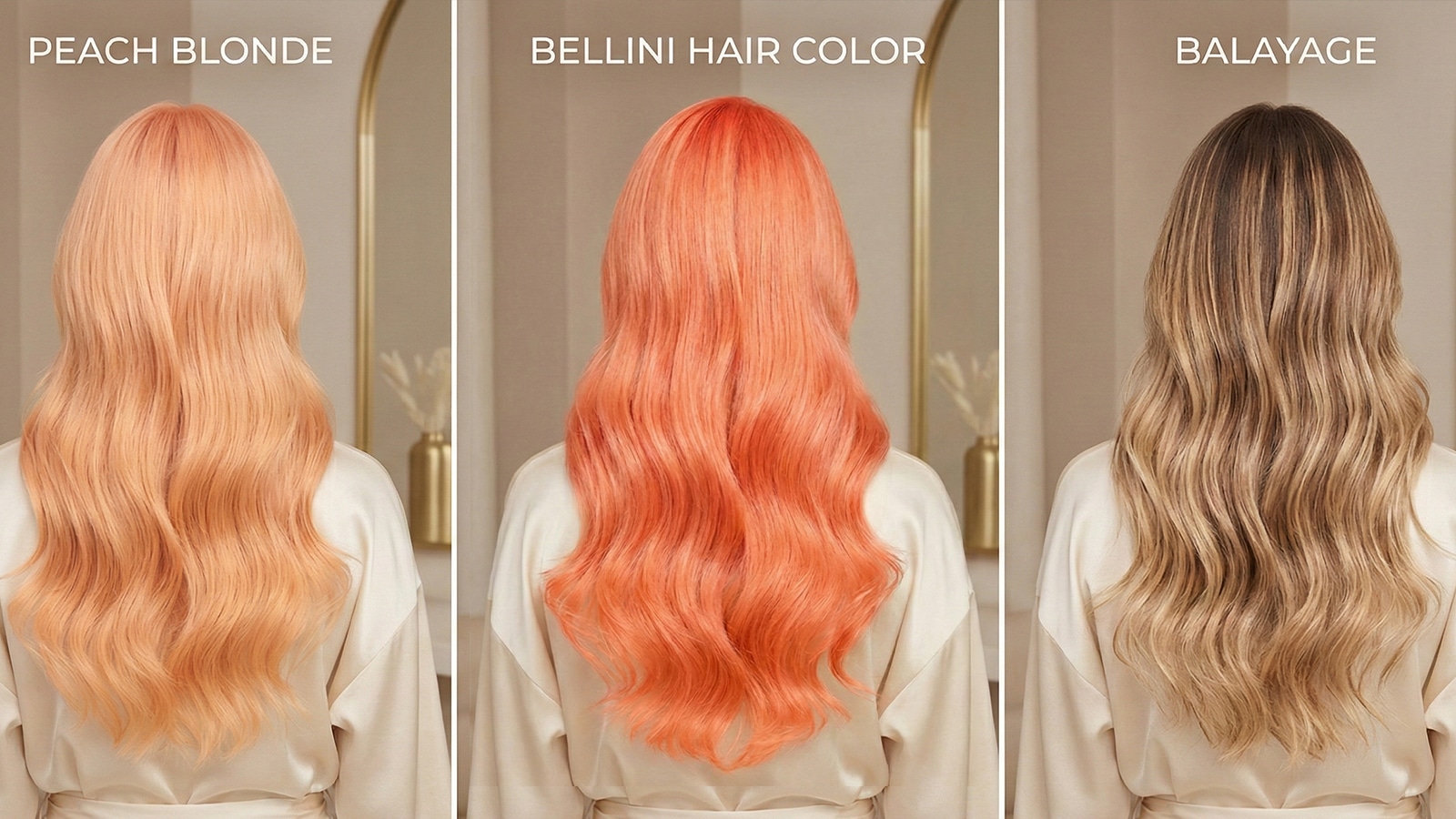 Peach vs Bellini vs Balayage