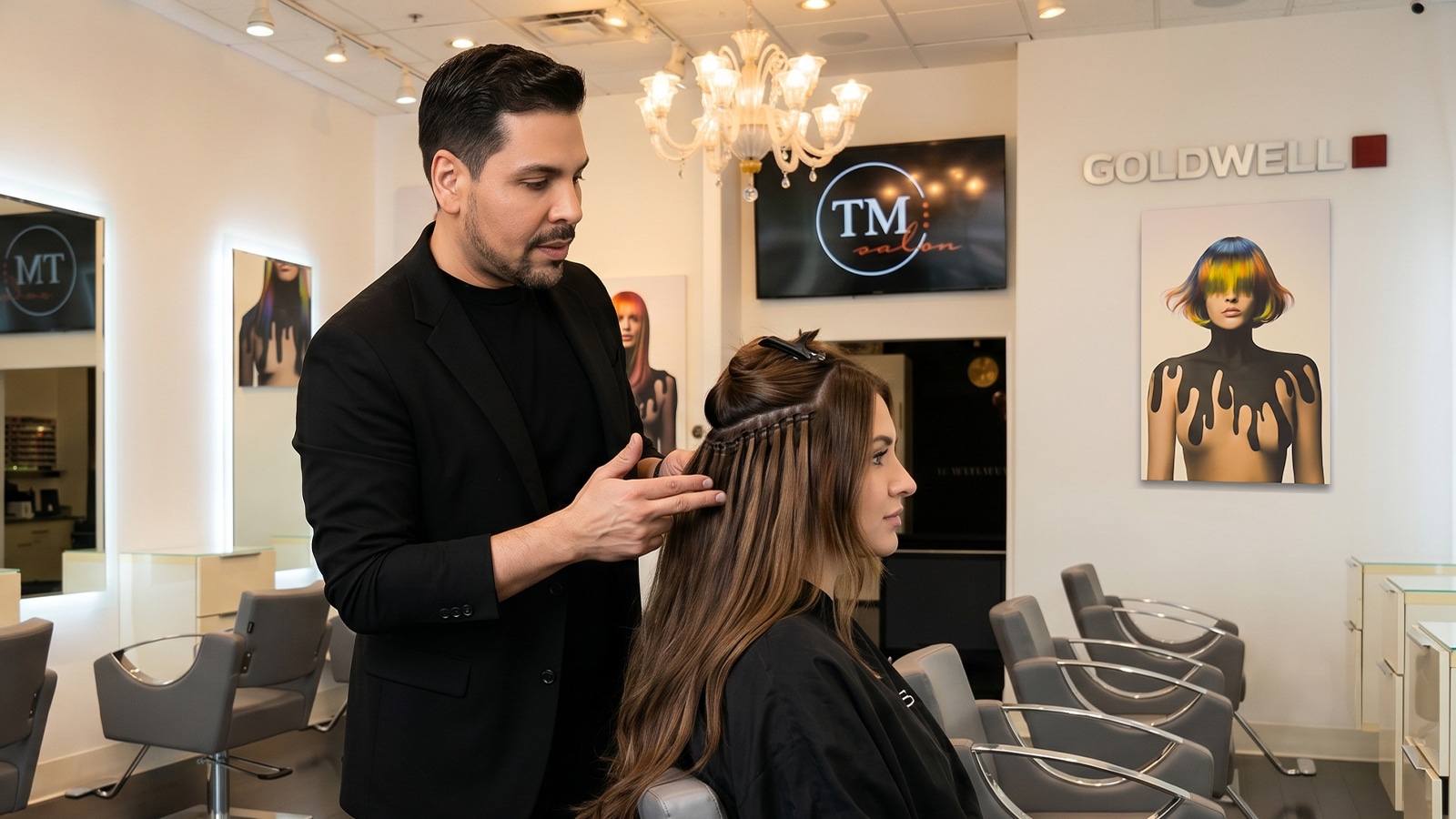 Featured image for “Best Weft Hair Extensions in Houston — What Actually Matters Before You Book”