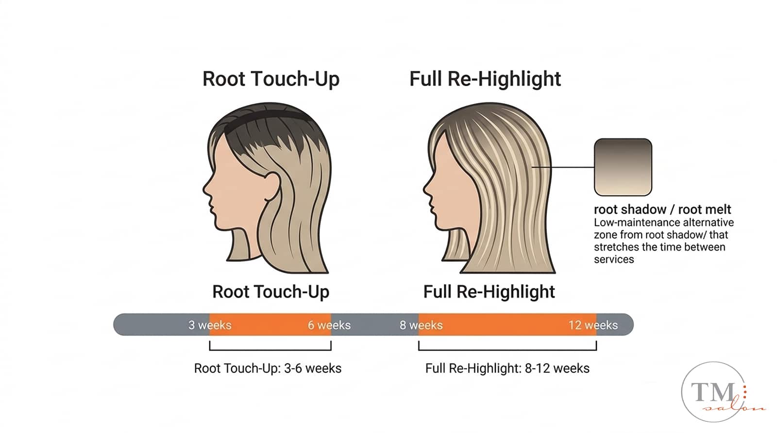 Root Touch Up Schedule
